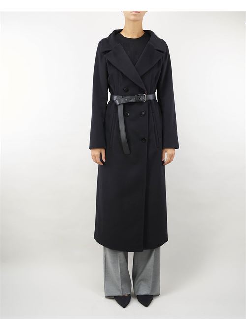 Cappotto doppiopetto con cintura Max Mara Studio MAX MARA STUDIO | Cappotto | YARDEN13